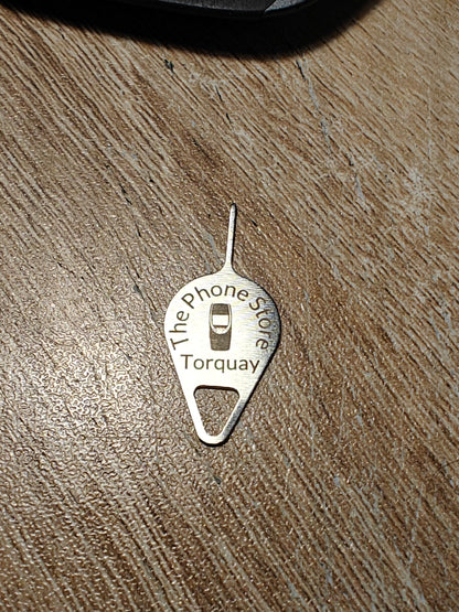 Personalised Laser Etched Sim Pin Tool Ejector Samsung iPhone Sim Tray Removers