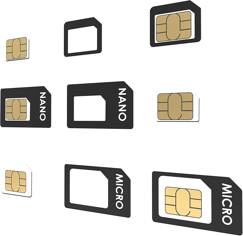 2 sets - SIM card adapter. 4 in 1. With sim removal tool